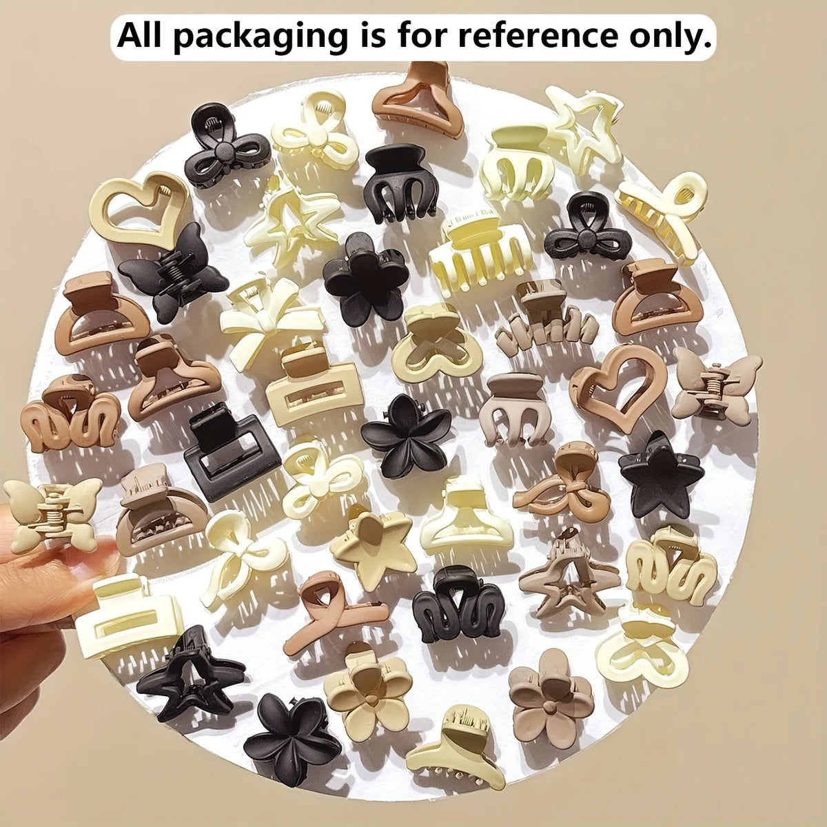 Beige Clips