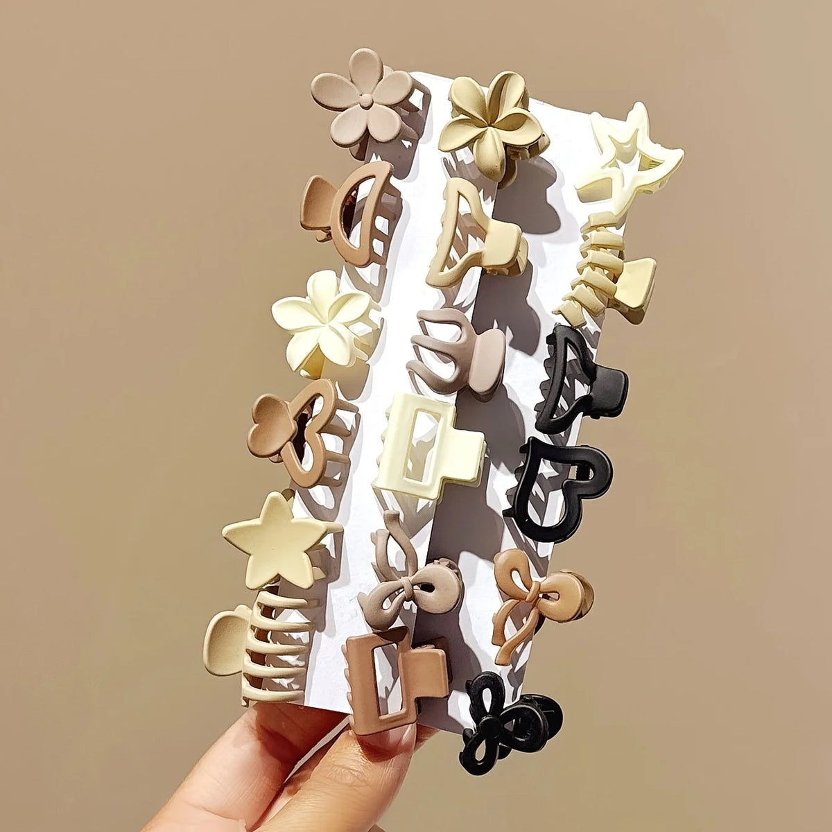 Beige Clips