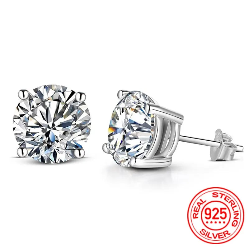 Moissanite Studs