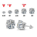 Moissanite Studs