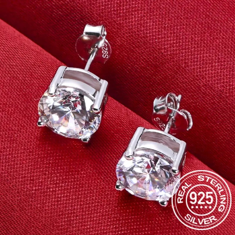 Moissanite Studs